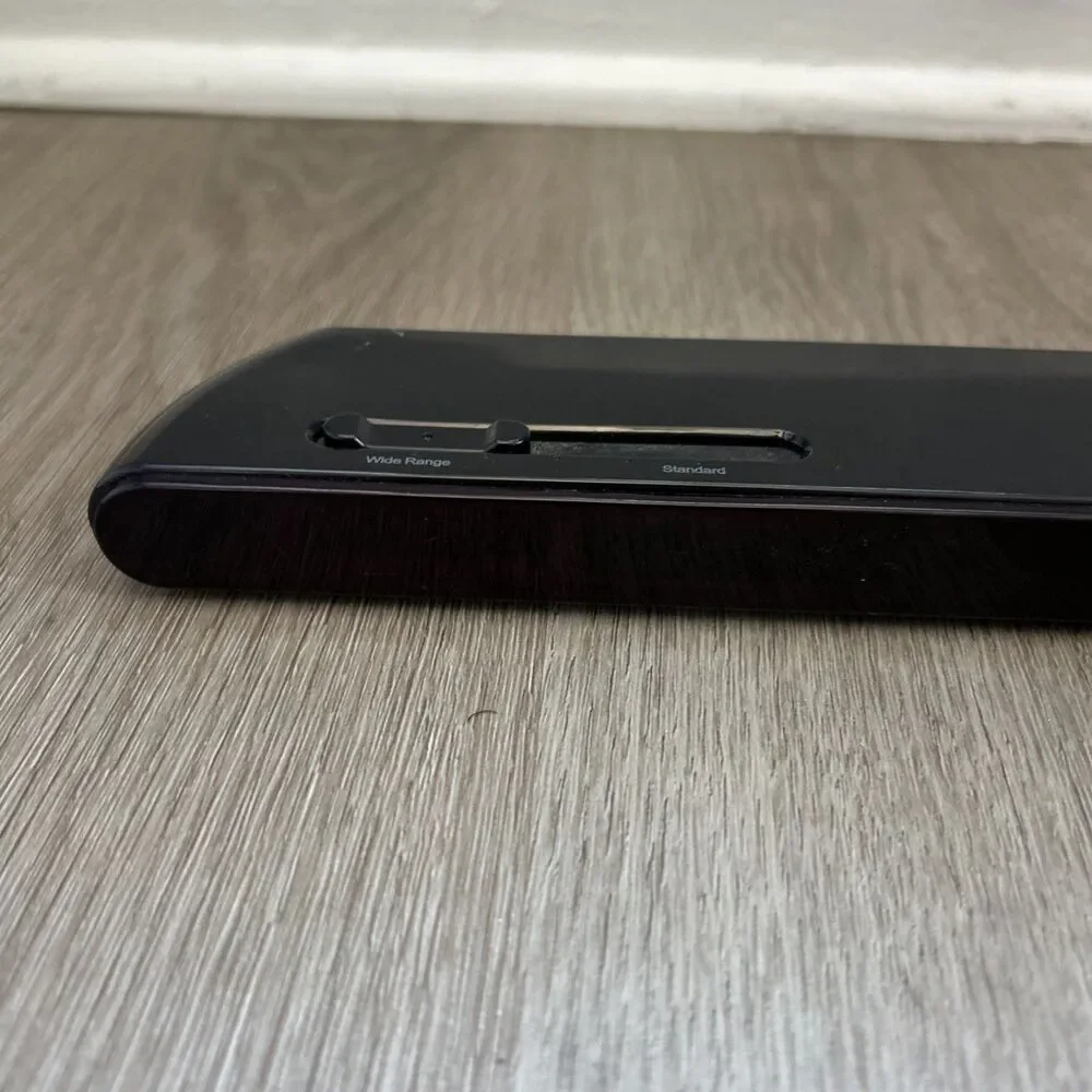 Nintendo Wii Ultra Sensor Bar Black Wireless 091002 Genuine OEM Tested Working